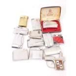 RONSON & OTHER VINTAGE LIGHTERS (13)