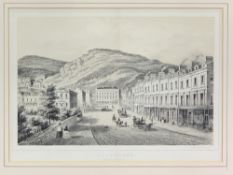 AFTER J J DODD black and white prints (3) of Old Llandudno - Mostyn Street, Llandudno from the