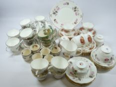 TEAWARE - Duchess, Copeland Spode and a large assortment of other in various patterns