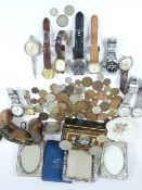 VINTAGE, MAINLY BRITISH, COINAGE & COLLECTABLE CROWNS, mixed selection of lady's and gent's