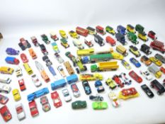 MAINLY LOOSE DIECAST VEHICLES - a collection by Lledo, Matchbox, Majorette and others (some play