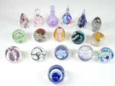 CAITHNESS & OTHER PAPERWEIGHTS, ETC (17 ITEMS)