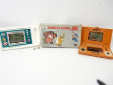 NINTENDO DONKEY KONG GAME & WATCH, multi-screen handheld console (appears working, though no