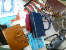 HOUSEHOLD LINEN, vintage handbags, sheepskin coat ETC