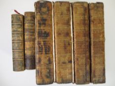 'THE DRAMATIC WORKS OF SHAKESPEARE' - four leather bound volumes by Joseph Rann A.M. circa 1789