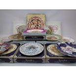 COLLECTOR'S WALL PLATES, MAINLY BOXED QUANTITY - includes Royal Doulton Valentine's Day, Aynsley