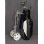 DUNLOP PART GOLF SET in a Pro Action bag with trolley