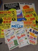 VINTAGE THEATRE/SHOWTIME COLLECTION OF SHOW CARDS, POSTERS & ASSOCIATED EPHEMERA - excellent