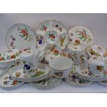 ROYAL WORCESTER EVESHAM OVEN TO TABLE WARE, SERVING PLATES & DISHES - to include covered tureens, 17