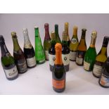 PARTY DRINKS, 15 BOTTLES - Bucks Fizz and other sparkling wines