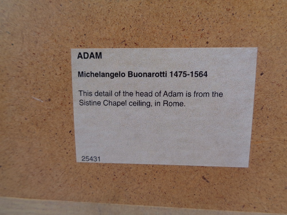 MICHELANGELO BUONAROTTI prints (3) - Roman prints, 18.5 x 15.5cms - Image 5 of 7