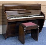 PIANO by Challen of Omega Works, London, 107cms H, 135cms W, 54cms D