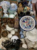 SYLVAC MID-CENTURY BREAKFASTWARE, AYNSLEY, JACKFIELD and a large assortment of other pottery and