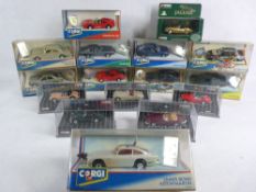 CORGI DIECAST VEHICLE COLLECTION 1991-1998 DATES - all in original display boxes including a James
