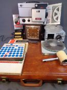 VINTAGE MISCELLANY ITEMS - boxed 'Patterson Contact Printer', old photography and audio equipment,