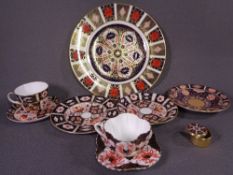 ROYAL CROWN DERBY IMARI and other similar pattern, nine pieces