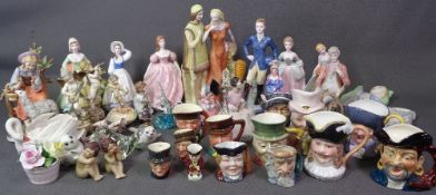 CROWN DEVON FLAMENCO DANCER ORNAMENT, Toby jugs, Continental and other figurines ETC