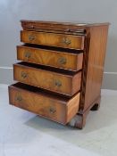 REPRODUCTION CHEST OF FOUR DRAWERS with slider, 85cms H, 64cms W, 47cms D