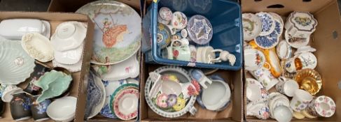 CHINA & POTTERY ASSORTMENT - in five boxes