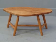 RUSTIC COFFEE TABLE - 46cms H, 96cms W, 46cms D