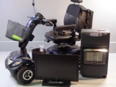 'ORION' MOBILITY SCOOTER with charger, appears in good order but not tested and with no key. Also