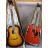 *MUSIC SHOP STOCK - acoustic guitars (2) including a Freshman Chicago Model No CH1JNRRD, boxed and a