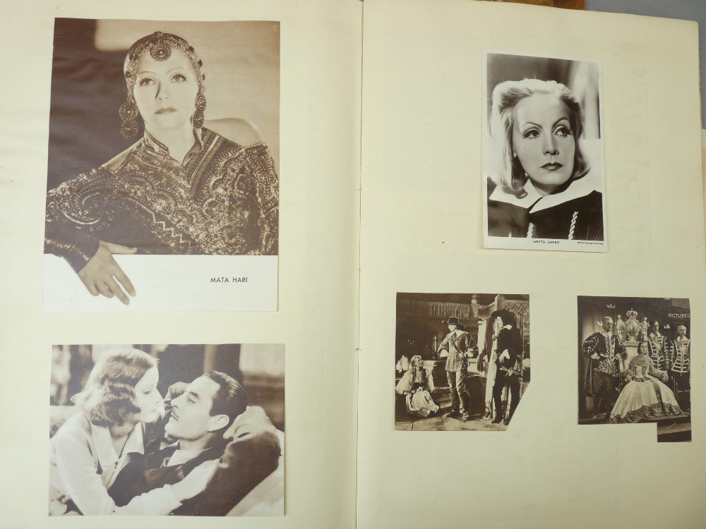 GRETA GARBO SCRAPBOOKS (3), Cambrian Minstrelsie music books (4) - Welsh songs, other sheet music - Image 2 of 8