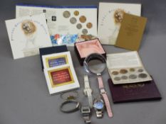 COIN COLLECTABLES, SWISS & OTHER LADY'S & GENT'S WRIST WATCHES, Royal Mail Millennium collection