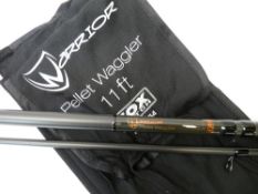 COARSE FISHING INTEREST - a good, 'As New' mixed quantity of rods, poles, floats and equipment to