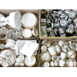 BRIDGWOOD SAMPSONITE CAFE/RESTAURANT TABLEWARE - a large quantity, along with cafe/restaurant