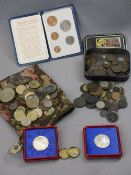 VINTAGE & LATER BRITISH/CONTINENTAL COINS & COMMEMORATIVES - two boxed 1937 George VI Coronation