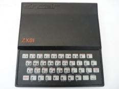 BOXED SINCLAIR ZX81 WITH BASIC PROGRAMMING BOOK