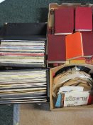 VINTAGE LPs, GRAMOPHONE RECORDS & BOOKS - LPs include Orchestral, Welsh and some individual
