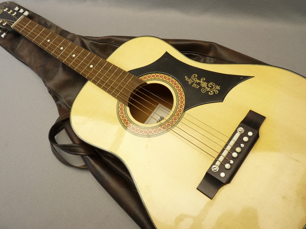 VINTAGE & LATER GUITARS (3) - in various conditions, the later example with vinyl carrycase - Image 5 of 5
