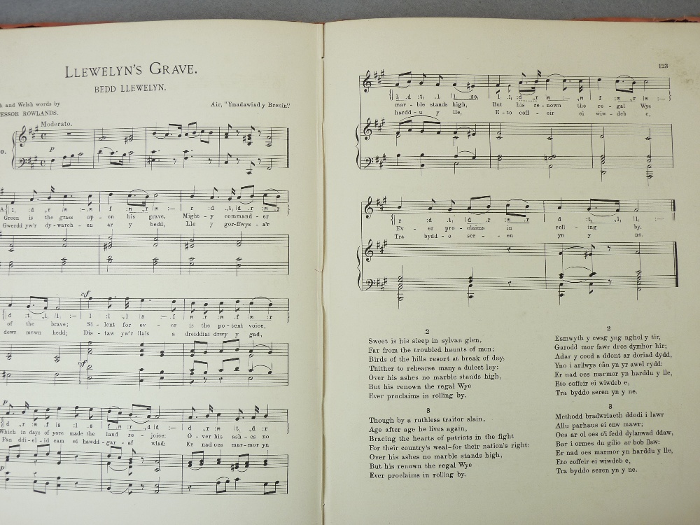 GRETA GARBO SCRAPBOOKS (3), Cambrian Minstrelsie music books (4) - Welsh songs, other sheet music - Image 5 of 8