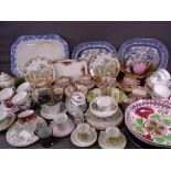 TEAWARE, an assortment - Gainsborough, Duchess, Royal Vale, other Staffordshire ETC