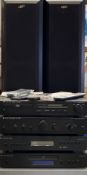 HOME AUDIO - Cambridge D300 CD player, Cambridge A500 amplifier, Cambridge Azur 650T tuner (with