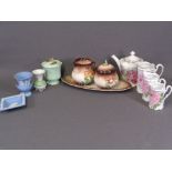 CABINET CHINA including graduated jugs, Carltonware, Royal Winton, Jasperware ETC