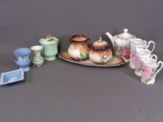 CABINET CHINA including graduated jugs, Carltonware, Royal Winton, Jasperware ETC