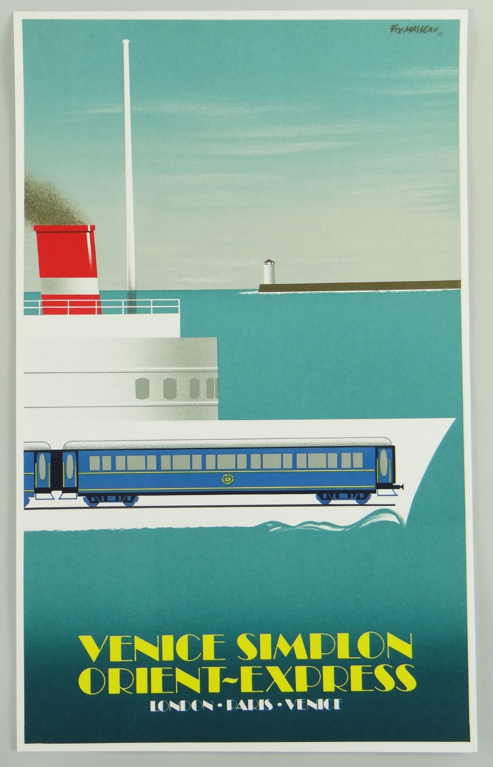 PIERRE FIX-MASSEAU boxed set of twelve limited edition (70/200) coloured lithographs - Venice - Image 3 of 20