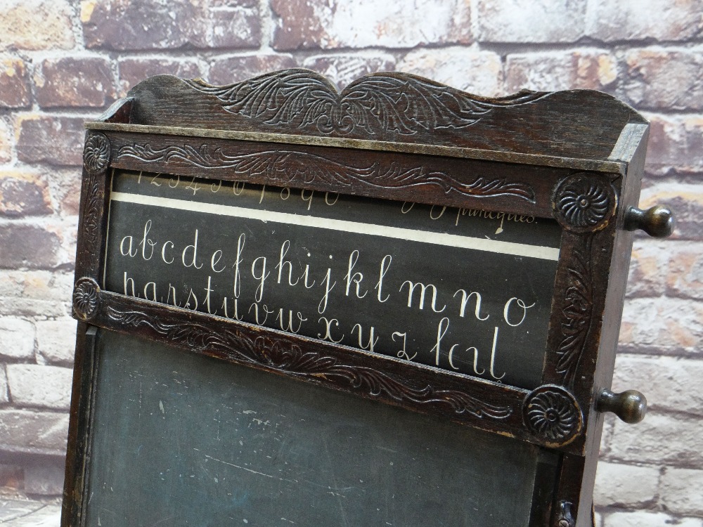 AMERICAN CHAUTAUQUA KINDERGARTEN DRAWING BOARD & WRITING DESK, early 20th century, with revolving - Image 5 of 6