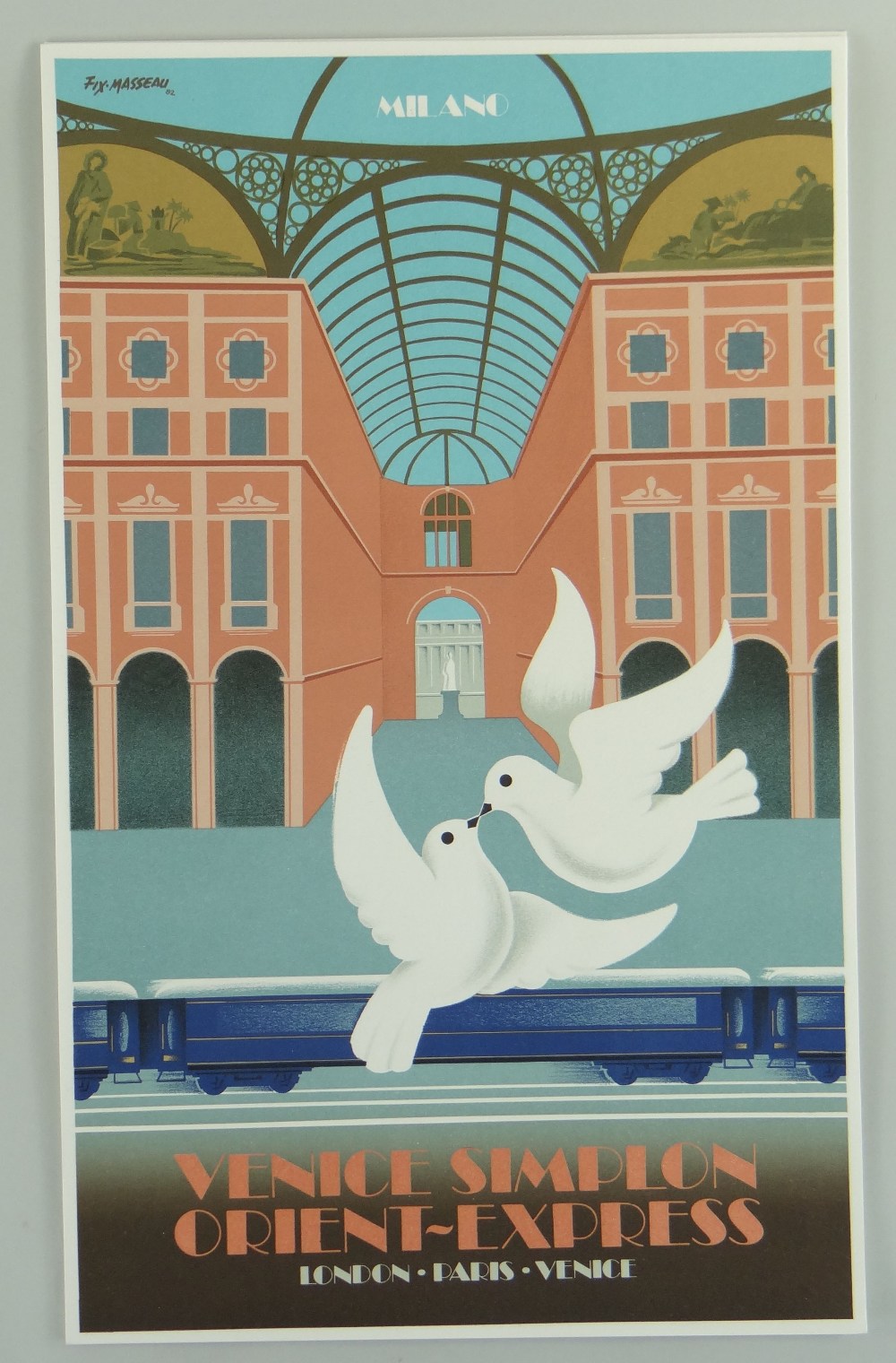 PIERRE FIX-MASSEAU boxed set of twelve limited edition (70/200) coloured lithographs - Venice - Image 8 of 20