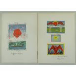 ANDRE DERAIN (French, 1880-1954 ) colour lithographs, c. 1939 - Au Jardin d'Allah, seven prints on