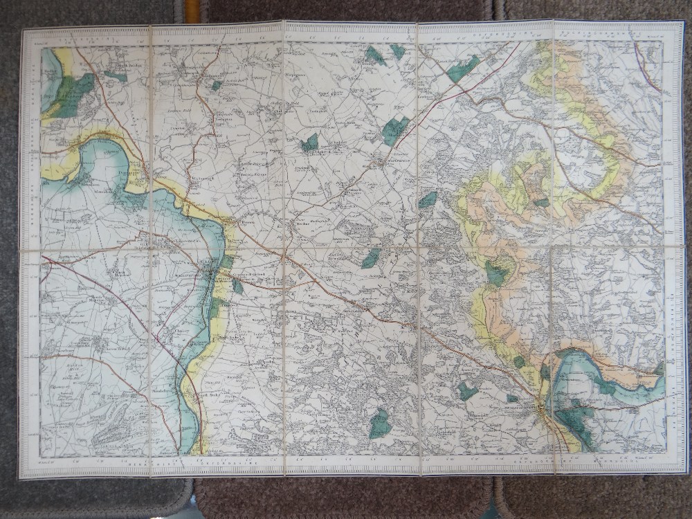 MAPS: COLLECTION OF ASSORTED EARLY 20TH CENTURY WORLD FOLDING MAPS, incl. Edw. Stanford maps.... - Image 31 of 82