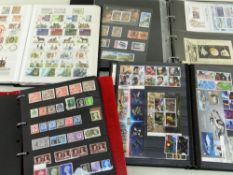 STAMPS: GB & World, including mint EII mainly unmounted souvenir issues, souvenir sheets, used early