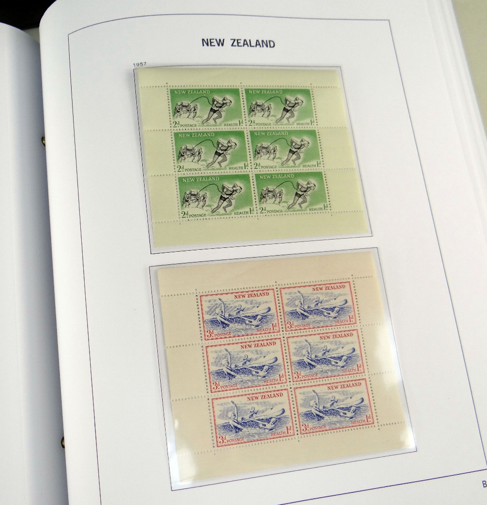 STAMPS:New Zealand 1873-2016 in seven SG albums, almost all unmounted mint, vols I well-filled - Image 4 of 40