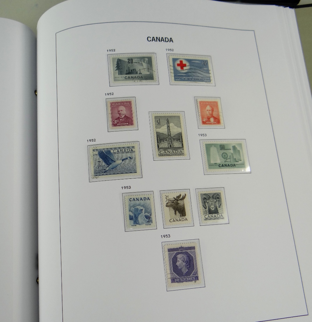 STAMPS: Canada 1868-1999 in four SG albums, unmounted used and mint, vols I-III well-filled with - Image 2 of 12