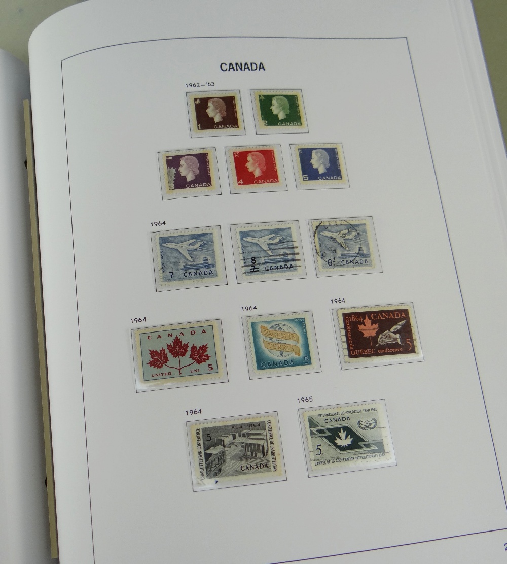 STAMPS: Canada 1868-1999 in four SG albums, unmounted used and mint, vols I-III well-filled with - Image 7 of 12