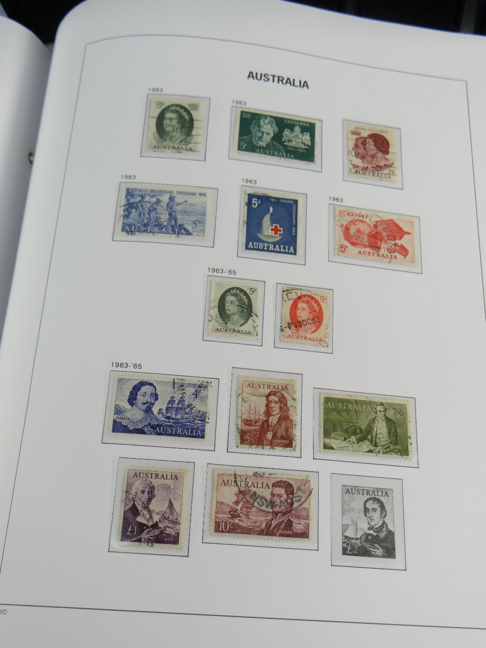 STAMPS: Australia 1913-2017 in six Davo albums, vols II & III near complete, others sparsely filled, - Image 3 of 6