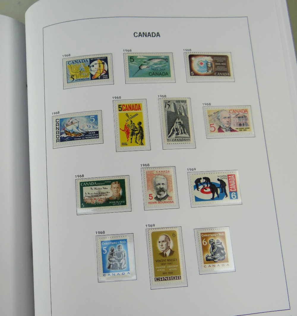 STAMPS: Canada 1868-1999 in four SG albums, unmounted used and mint, vols I-III well-filled with - Image 10 of 12